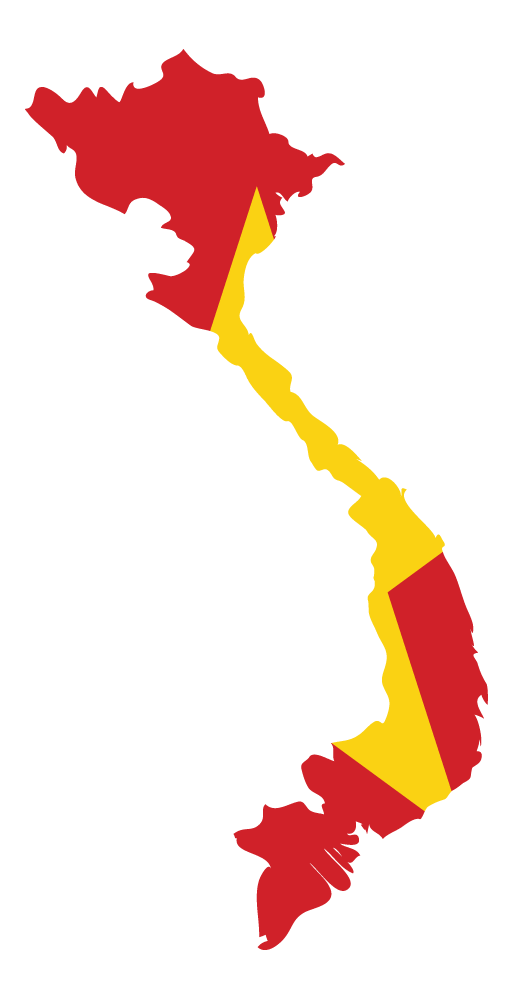 Mapa Vietnamu