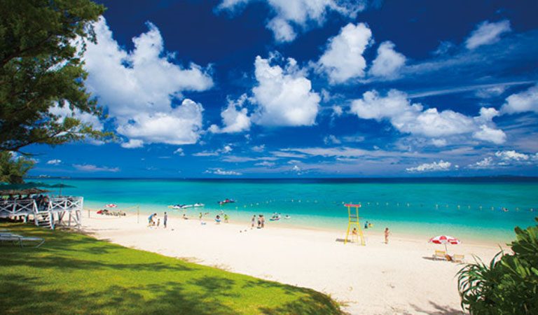 Okinawa relaxace u moře